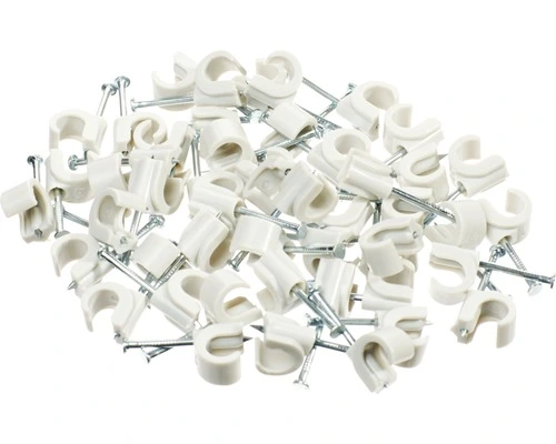 Kabelclip Rond 4-7 Mm Grijs, 50 Stuks -Binnenverlichting Verkoopwinkel DV 8 0807727 01 4c AT 20150318060621