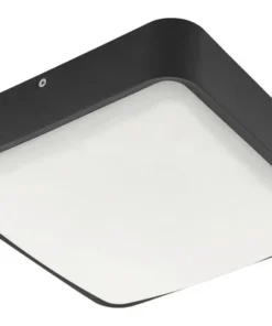 EGLO CROSSLINK-C LED Plafonniere Piove-C 25x25 Cm Zwart