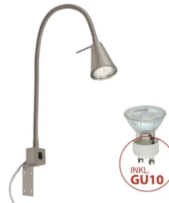 BRILONER LED Wandlamp Met Bevestigingsplaat Nikkel Mat -Binnenverlichting Verkoopwinkel DV 8 10014330 06 4c DE 20210107064750