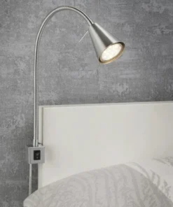 BRILONER LED Wandlamp Met Bevestigingsplaat Nikkel Mat -Binnenverlichting Verkoopwinkel DV 8 10014330 11 4c DE 20210107064750