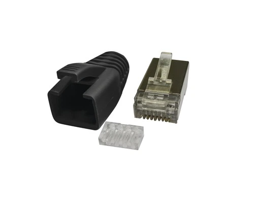 BLEIL RJ45 (8P8C) Stekker CAT6 Zwart 10 Stuks 1 BLEIL RJ45 (8P8C) Stekker CAT6 Zwart 10 Stuks