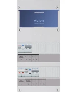 HAGER Groepenkast Vision VKG22E (4 Groepen, 1 Fase)