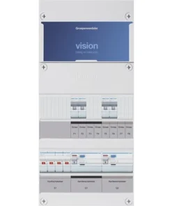 HAGER Groepenkast Vision VKG22L (4 Groepen, 3 Fasen)