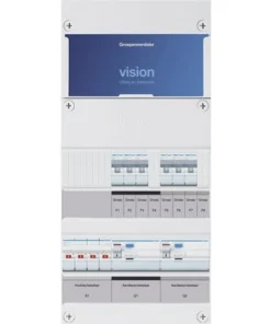 HAGER Groepenkast Vision VKG33L (6 Groepen, 3 Fasen)