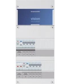 HAGER Groepenkast Vision VKG44E (8 Groepen, 1 Fase)