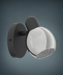 EGLO Plafondspot Pollica 1-lichts Zwart