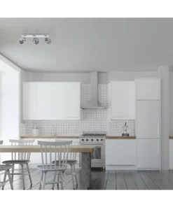 FLAIR Plafondspot Acubens 3-lichts Nikkel/rookglas -Binnenverlichting Verkoopwinkel DV 8 10090372 04 4c DE 20210304091653