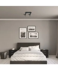 FLAIR Plafondspot Acamar 2-lichts Zwart -Binnenverlichting Verkoopwinkel DV 8 10090374 05 4c DE 20210304051654