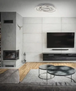 BRILONER LED Plafondlamp 3248-018 Alu-chroom