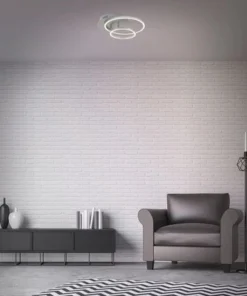 BRILONER LED Plafondlamp 3222-012 Nikkel Mat -Binnenverlichting Verkoopwinkel DV 8 10104956 04 4c DE 20210126051653