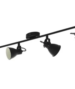 EGLO LED Plafondspot Seras 2 4-lichts Zwart