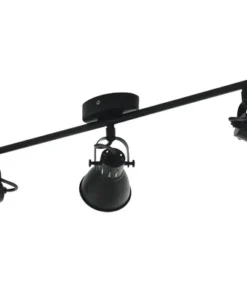 EGLO LED Plafondspot Seras 2 3-lichts Zwart