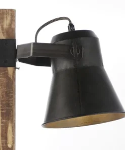 BRILLIANT Tafellamp Decca Zwart/bruin -Binnenverlichting Verkoopwinkel DV 8 10137777 09 4c DE 20190717051754