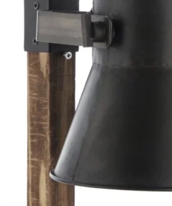 BRILLIANT Tafellamp Decca Zwart/bruin -Binnenverlichting Verkoopwinkel DV 8 10137777 12 4c DE 20190717051754