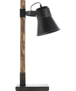 BRILLIANT Tafellamp Decca Zwart/bruin -Binnenverlichting Verkoopwinkel DV 8 10137777 28 4c DE 20190717051755