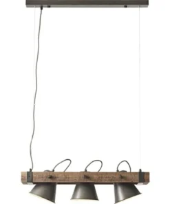 BRILLIANT Hanglamp Decca 3-lichts Hout-zwart -Binnenverlichting Verkoopwinkel DV 8 10137789 08 4c DE 20190717051755