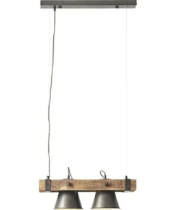 BRILLIANT Hanglamp Decca 2-lichts Hout-zwart -Binnenverlichting Verkoopwinkel DV 8 10137794 01 4c DE 20190717051755