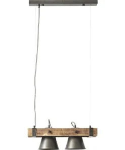 BRILLIANT Hanglamp Decca 2-lichts Hout-zwart -Binnenverlichting Verkoopwinkel DV 8 10137794 02 4c DE 20190717051755