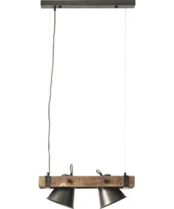 BRILLIANT Hanglamp Decca 2-lichts Hout-zwart -Binnenverlichting Verkoopwinkel DV 8 10137794 05 4c DE 20190717051755