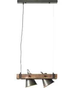 BRILLIANT Hanglamp Decca 2-lichts Hout-zwart -Binnenverlichting Verkoopwinkel DV 8 10137794 06 4c DE 20190717051755