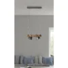 BRILLIANT Hanglamp Decca 2-lichts Hout-zwart