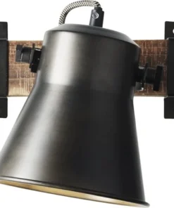 BRILLIANT Opbouwspot Op Balk Decca 1-lichts Zwart/bruin -Binnenverlichting Verkoopwinkel DV 8 10137804 04 4c DE 20190716131759