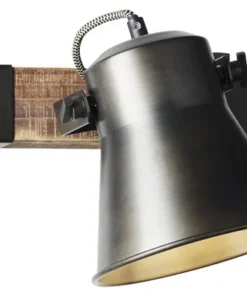 BRILLIANT Opbouwspot Op Balk Decca 1-lichts Zwart/bruin -Binnenverlichting Verkoopwinkel DV 8 10137804 06 4c DE 20190716131759