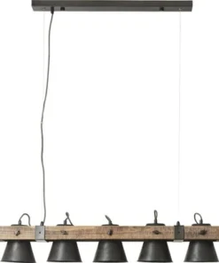 BRILLIANT Hanglamp Decca 5-lichts Hout-zwart -Binnenverlichting Verkoopwinkel DV 8 10137805 02 4c DE 20190717051755