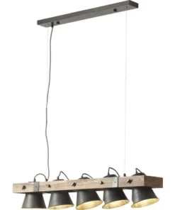 BRILLIANT Hanglamp Decca 5-lichts Hout-zwart -Binnenverlichting Verkoopwinkel DV 8 10137805 04 4c DE 20190717051755