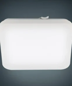 EGLO LED Plafonniere Frania 33x33 Cm Warmwit Wit