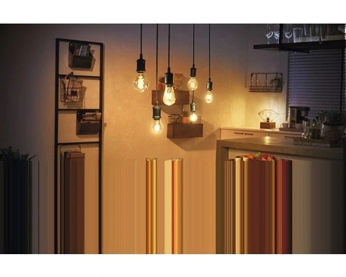 PHILIPS Hue White LED Filament Lamp E27/7W A60 3 PHILIPS Hue White LED Filament Lamp E27/7W A60 - Afbeelding 3