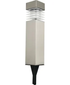 LED Solar Buitenlamp Op Spies 37,5 Cm RVS-look -Binnenverlichting Verkoopwinkel DV 8 10183103 11 4c DE 20211025212701