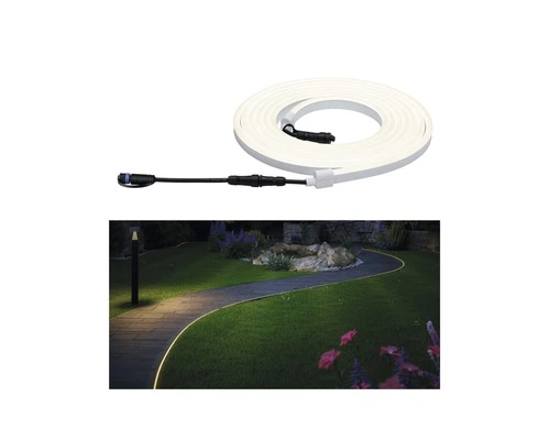 PAULMANN Plug & Shine Outdoor LED-strip Warmwit 3050 Lm IP67 24V, 5 Meter 3 PAULMANN Plug & Shine Outdoor LED-strip Warmwit 3050 Lm IP67 24V, 5 Meter - Afbeelding 3