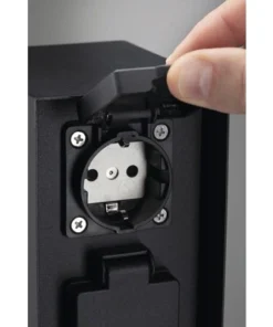 PAULMANN Buitenstopcontact Rio Vierkant 2-voudig Met Schakelklok Antraciet -Binnenverlichting Verkoopwinkel DV 8 10185612 06 4c CH 20191011151756