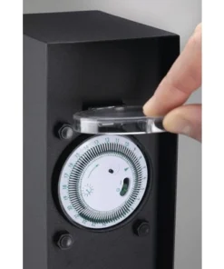 PAULMANN Buitenstopcontact Rio Vierkant 2-voudig Met Schakelklok Antraciet -Binnenverlichting Verkoopwinkel DV 8 10185612 08 4c CH 20191011151756