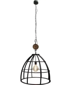 CHERICONI Hanglamp Aperto Ø 60 Cm Burned Steel