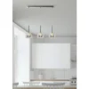 BRILLIANT Hanglamp Hadan 3-lichts Chroom-rookglas