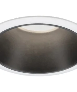 PAULMANN LED Inbouwspot Cole Ø 88 Mm Wit/zwart Mat