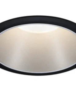 PAULMANN LED Inbouwspot Cole Ø 88 Mm Zwart/zilver Mat