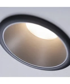 PAULMANN LED Inbouwspot Cole Ø 88 Mm Zwart/zilver Mat 14 PAULMANN LED Inbouwspot Cole Ø 88 Mm Zwart/zilver Mat -Binnenverlichting Verkoopwinkel DV 8 10218563 04 4c NL 20191121151756