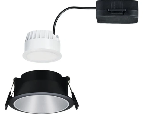 PAULMANN LED Inbouwspot Cole Ø 88 Mm Zwart/zilver Mat 9 PAULMANN LED Inbouwspot Cole Ø 88 Mm Zwart/zilver Mat - Afbeelding 9