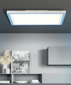 BRILLIANT LED Paneel Lanette 40x40 Cm CCT+RGB Wit