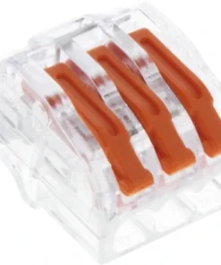 Q-LINK Lasklem 3-polig Hersluitbaar 4 Mm², 10 Stuks