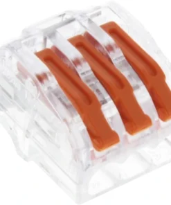 Q-LINK Lasklem 3-polig Hersluitbaar 4 Mm², 20 Stuks