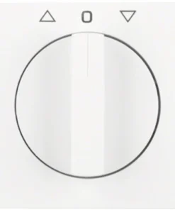 BERKER K1 Centraalplaat Jaloezieschakelaar Polarwit