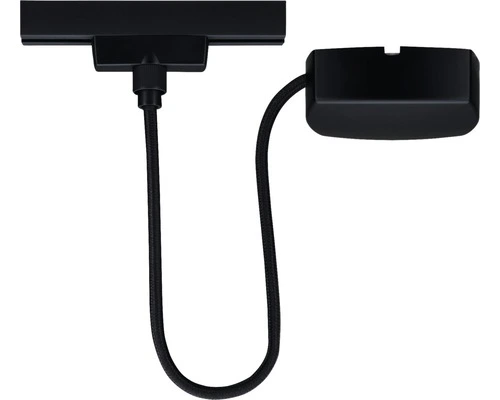 PAULMANN URail Kabelvoeding Zwart Mat 1 PAULMANN URail Kabelvoeding Zwart Mat