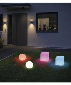 PAULMANN Plug & Shine ZigBee LED Buitenlamp Cube 20x20 Cm RGB+CCT IP65 24V -Binnenverlichting Verkoopwinkel DV 8 10290730 03 4c DE 20210803144800