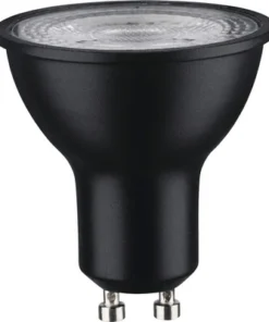 PAULMANN LED Lamp GU10/7W Reflectorvorm Zwart Mat