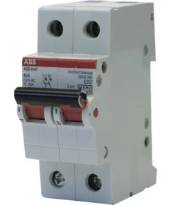 ABB Hoofdschakelaar 2-polig 40A