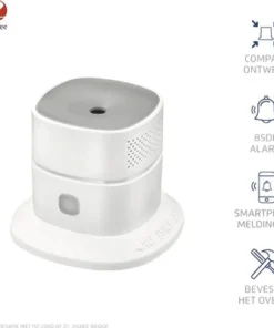 KLIKAANKLIKUIT® Slimme Draadloze Koolmonoxidemelder ZCO-900 6 KLIKAANKLIKUIT® Slimme Draadloze Koolmonoxidemelder ZCO-900 -Binnenverlichting Verkoopwinkel DV 8 10296402 03 4c DE 20221025124755